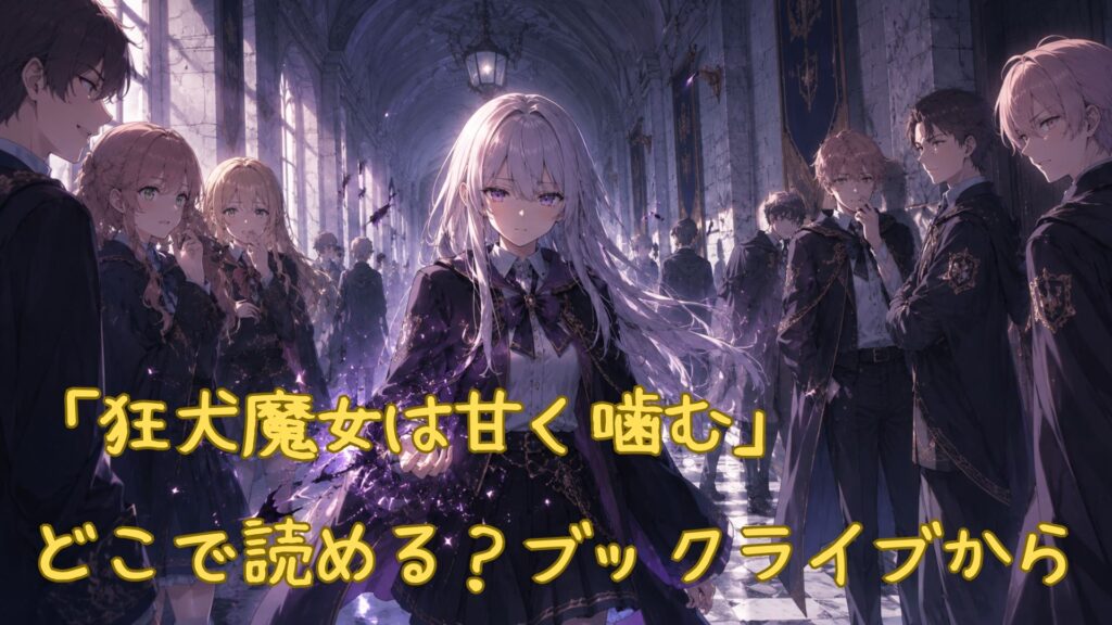 「狂犬魔女は甘く噛む」はどこで読める