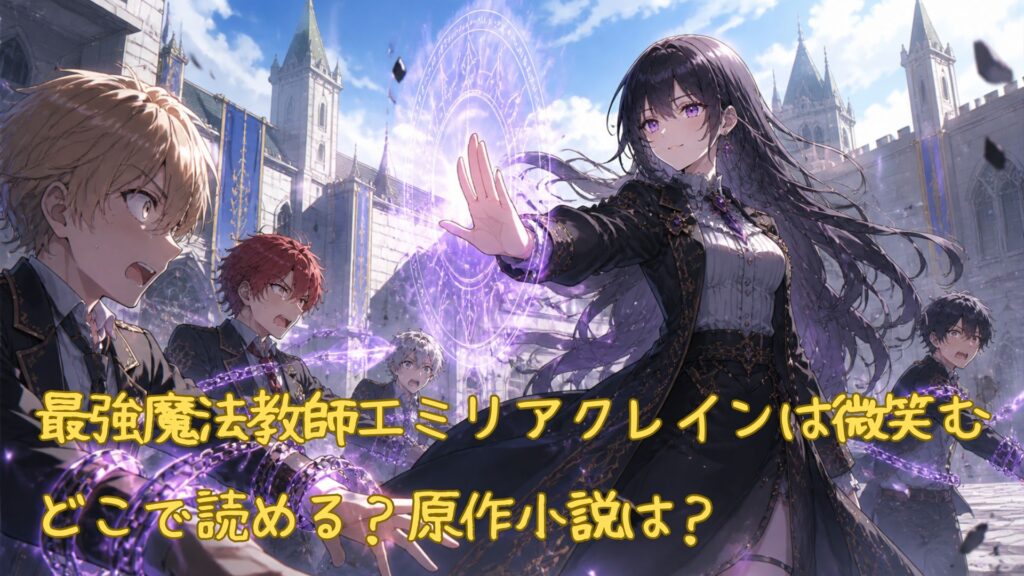 漫画「最強魔法教師エミリアクレインは微笑む」はどこで読める