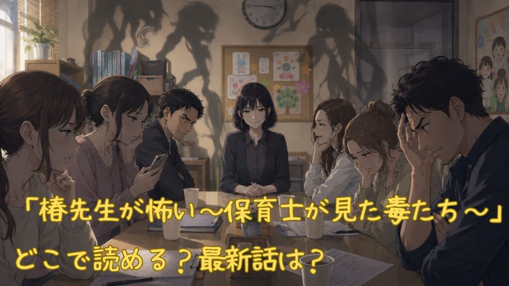 漫画「椿先生が怖い~保育士が見た毒たち~」はどこで読める