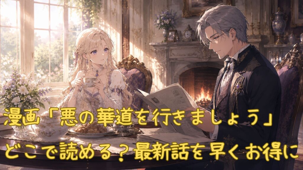 漫画「悪の華道を行きましょう」はどこで読める