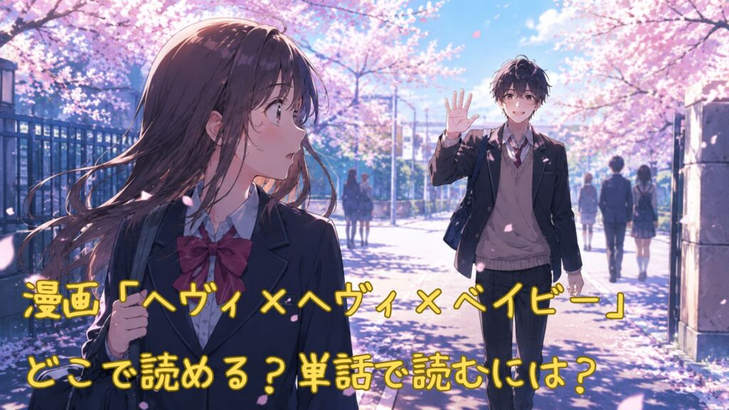 漫画「ヘヴィ×ヘヴィ×ベイビー」はどこで読める