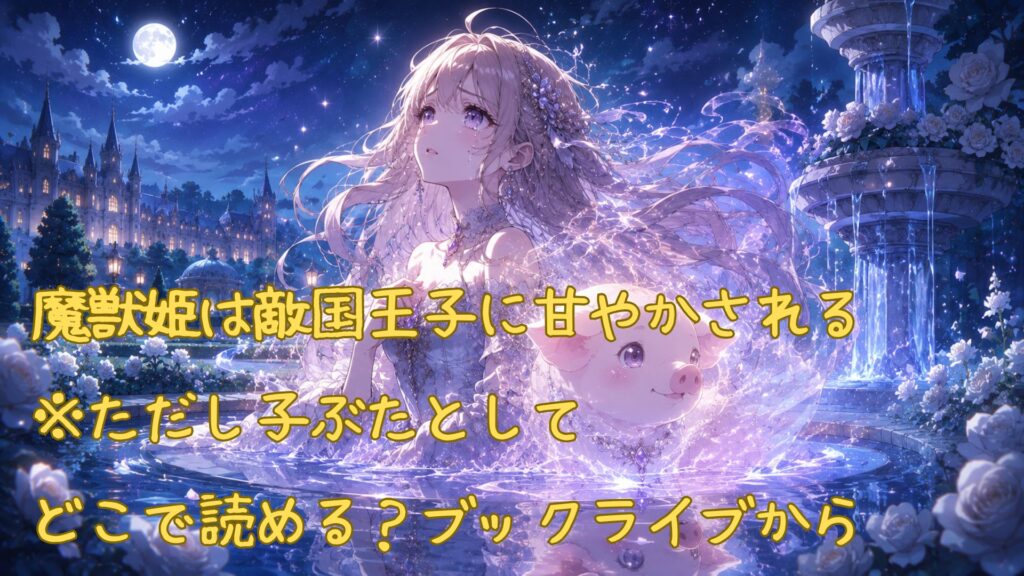 「魔獣姫は敵国王子に甘やかされる※ただし子ぶたとして」はどこで読める