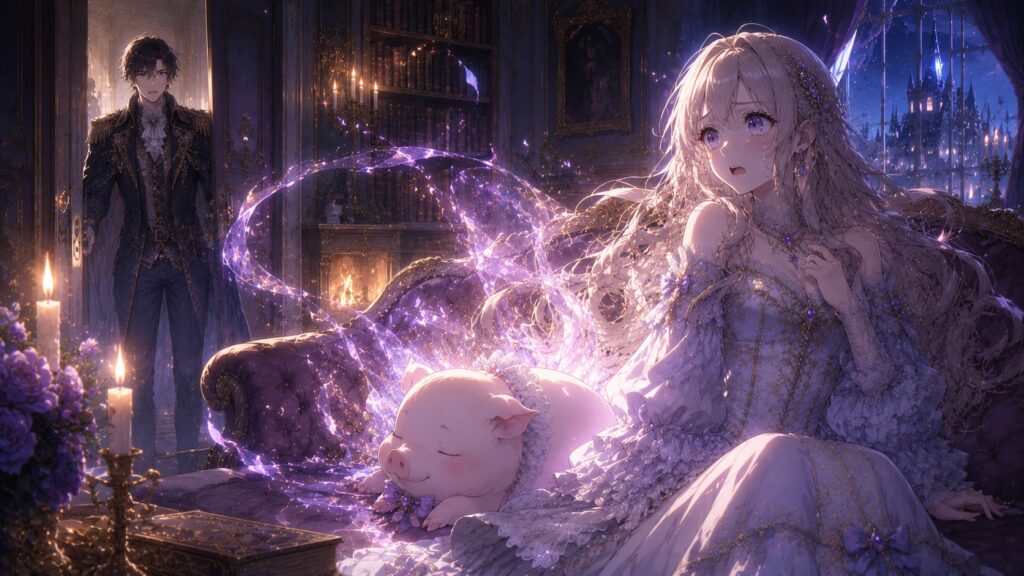 魔獣姫は敵国王子に甘やかされる※ただし子ぶたとして