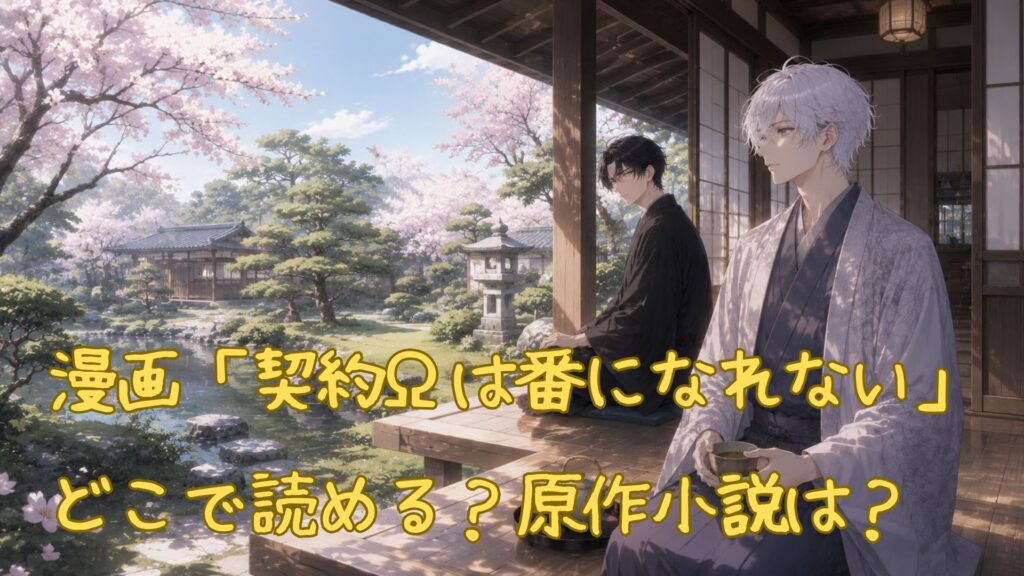 漫画「契約Ωは番になれない」はどこで読める