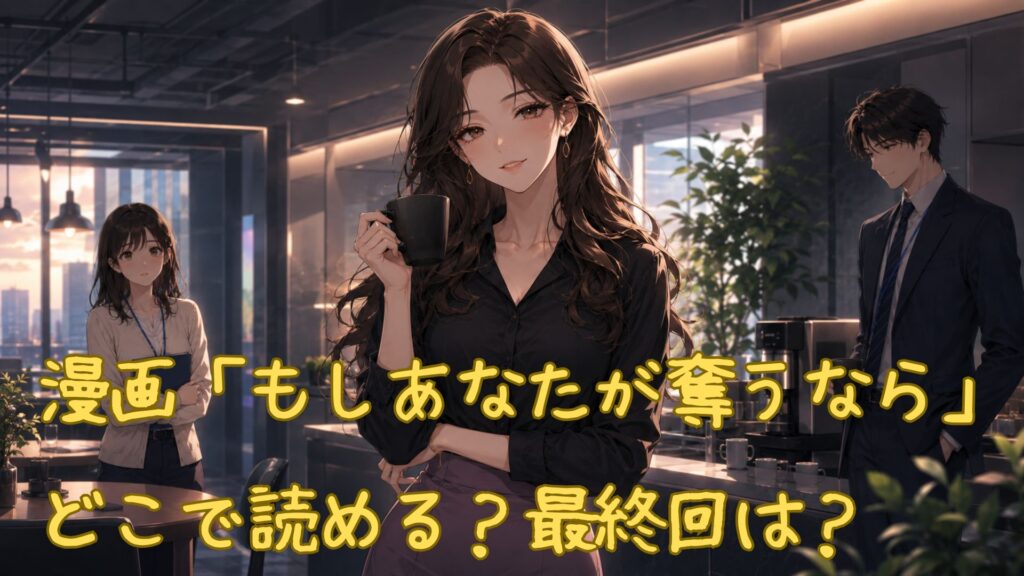 漫画「もしあなたが奪うなら」はどこで読める