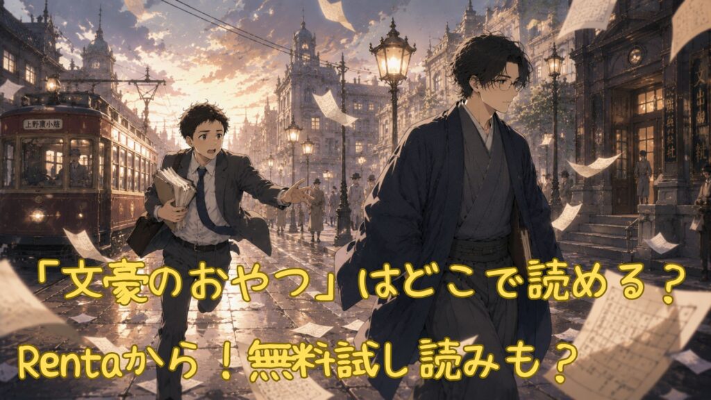 「文豪のおやつ」はどこで読める