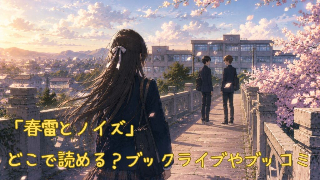 漫画「春雷とノイズ」はどこで読める