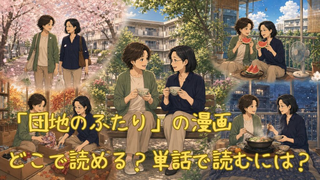 「団地のふたり」の漫画はどこで読める
