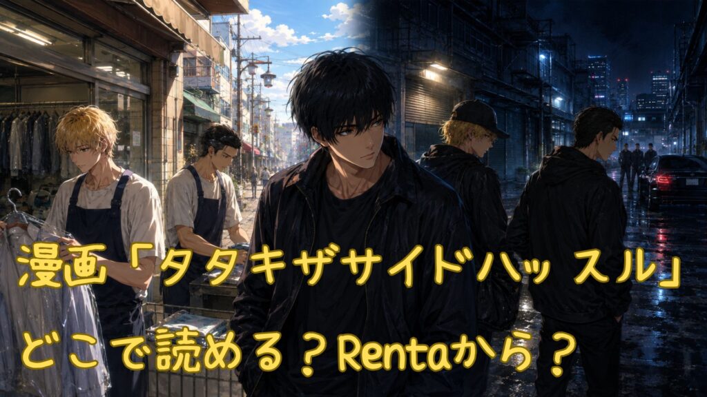 漫画「タタキザサイドハッスル」はどこで読める