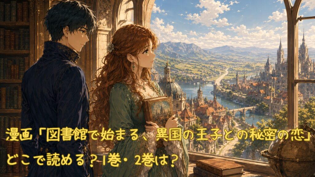漫画「図書館で始まる、異国の王子との秘密の恋」はどこで読める