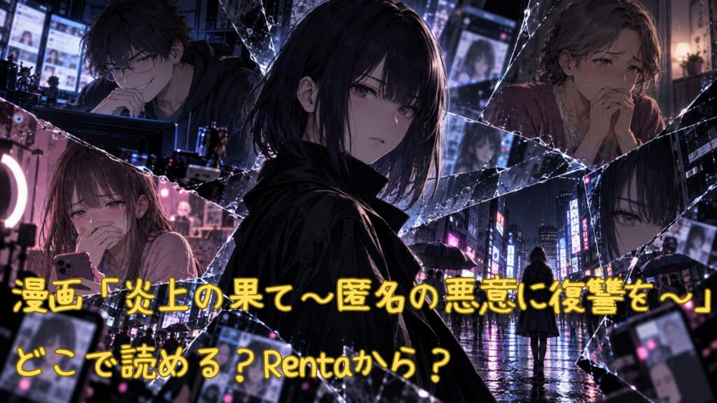 漫画「炎上の果て~匿名の悪意に復讐を~」はどこで読める