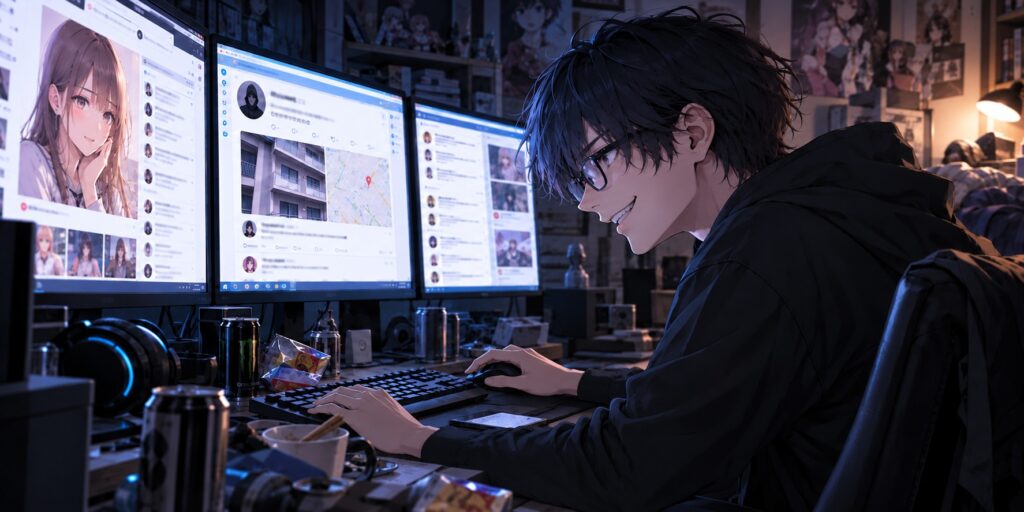 漫画「炎上の果て~匿名の悪意に復讐を~」Rentaから