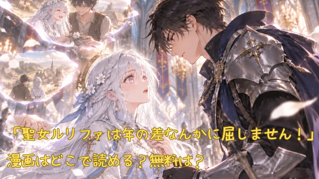 漫画「聖女ルリファは年の差なんかに屈しません!」はどこで読める