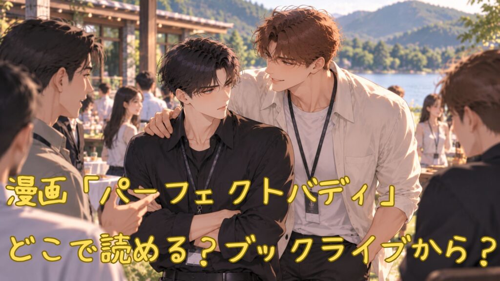 漫画「パーフェクトバディ」はどこで読める